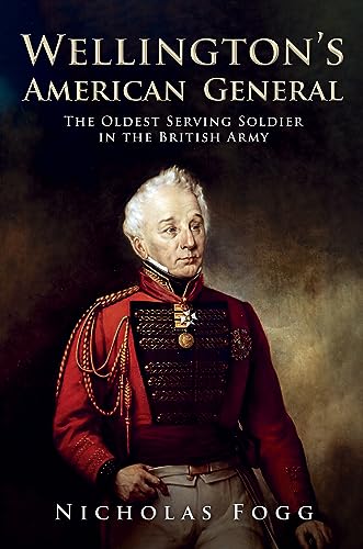 Book cover featuring a portrait of a man in a red military uniform.