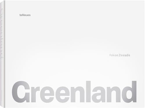 White book cover with large grey text reading "Greenland" and author's name.