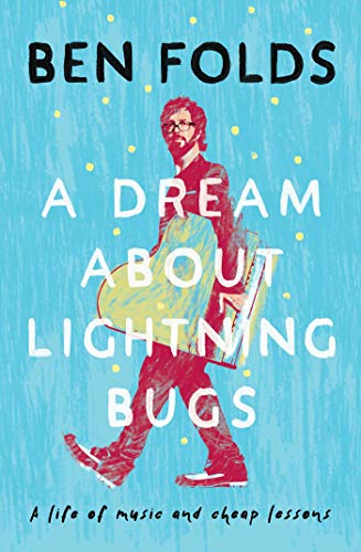 Book cover: Ben Folds memoir with illustration of musician walking.