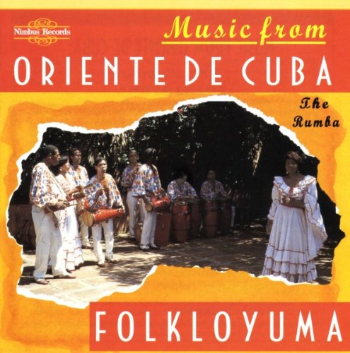 "CD cover with a group of people in white playing drums and dancing."