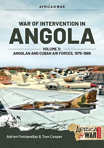 Book cover depicting Angolan and Cuban military jets in a desert landscape.