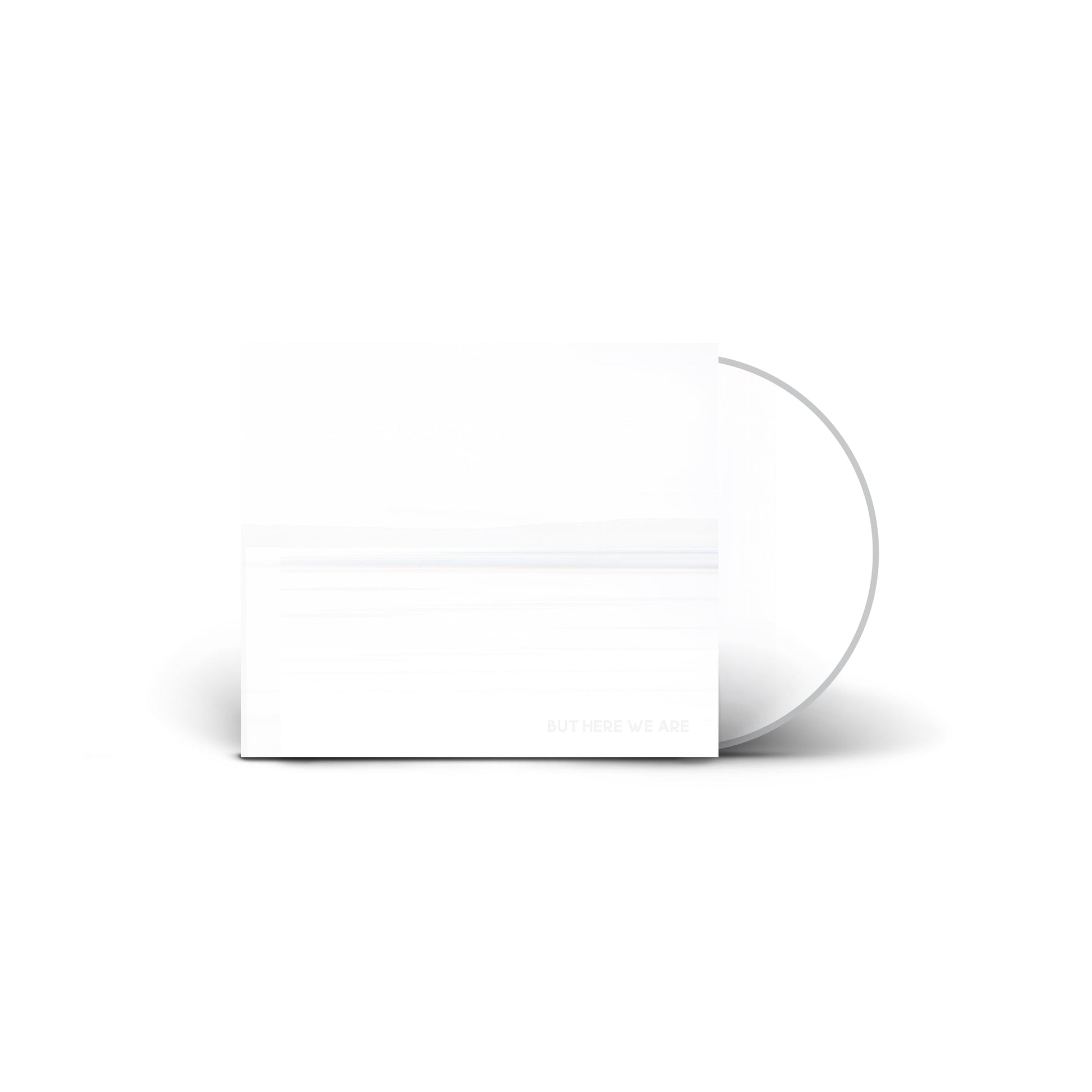 Foo Fighters "But Here We Are" CD with a translucent case.