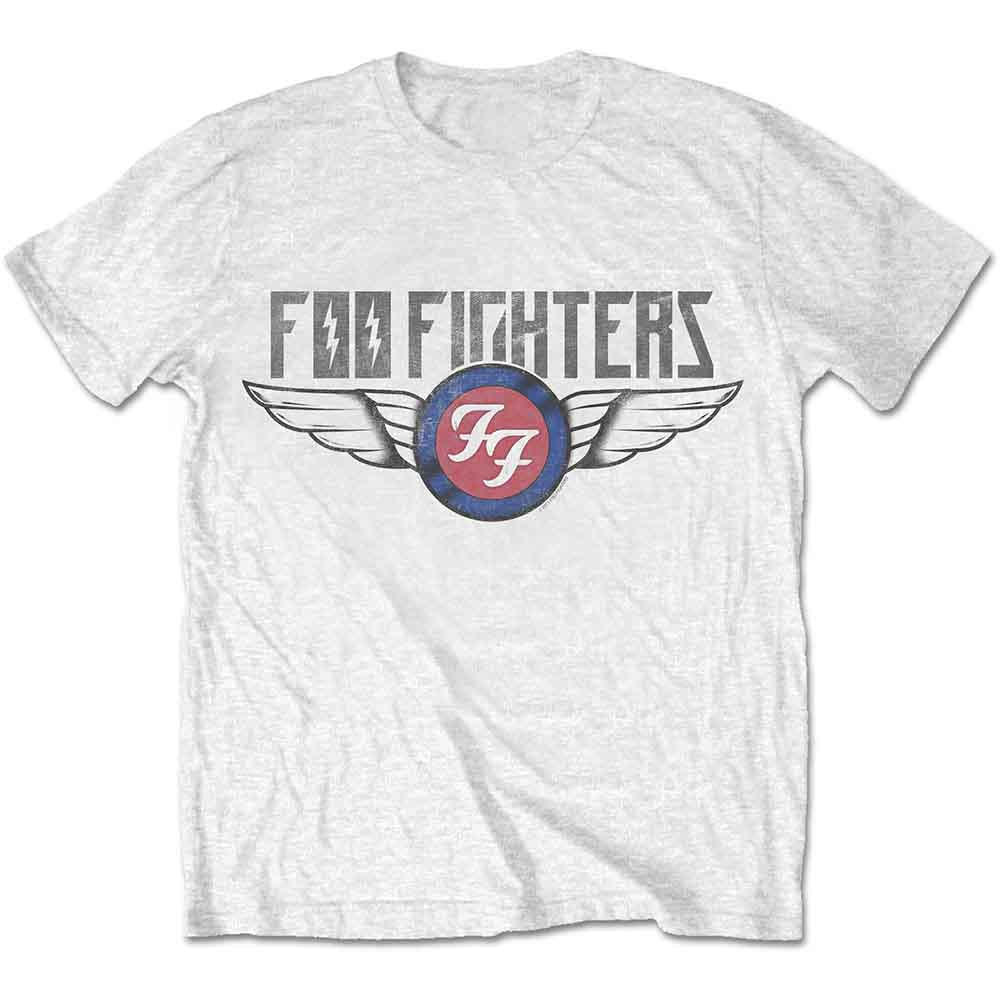 Black t-shirt with Foo Fighters' "Flash Wings" logo, size XXXX-Large.