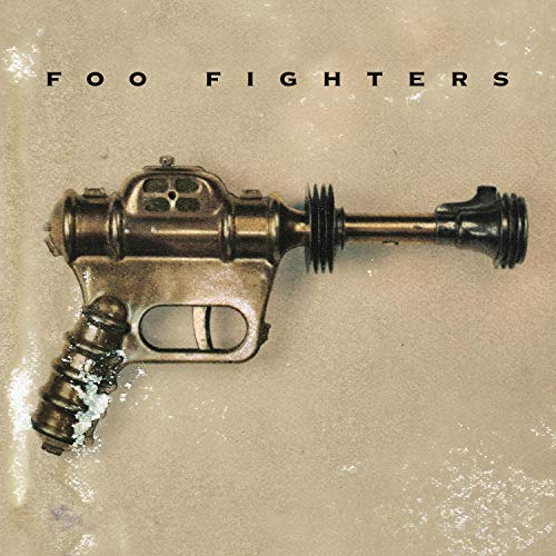 Foo Fighters album cover featuring a vintage ray gun illustration.