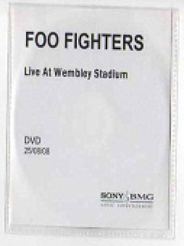 Blu-ray case for Foo Fighters’ “Live At Wembley Stadium” concert.