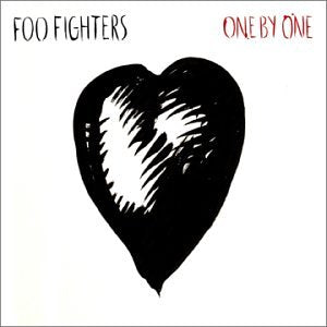 Foo Fighters “One By One” CD cover with a black, cracked heart.