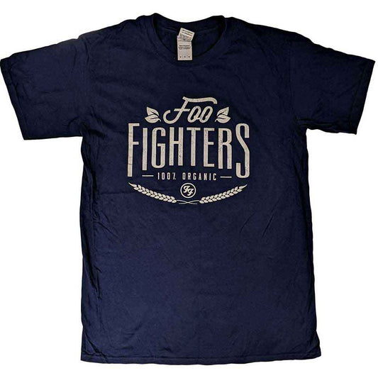 Black Foo Fighters tour t-shirt, size XXXL, made of organic cotton.