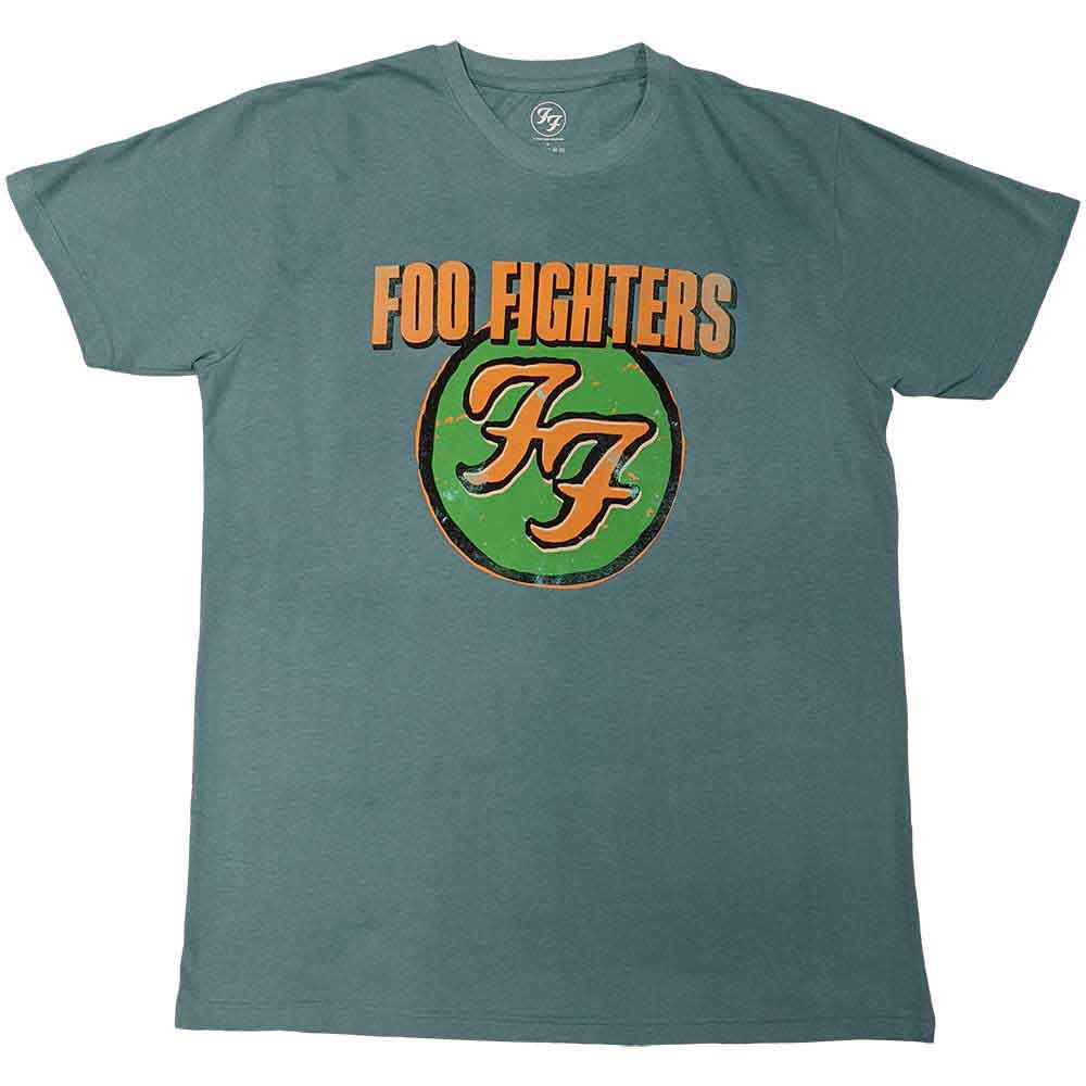 Black Foo Fighters t-shirt with graffiti-style band logo, size X-Large.