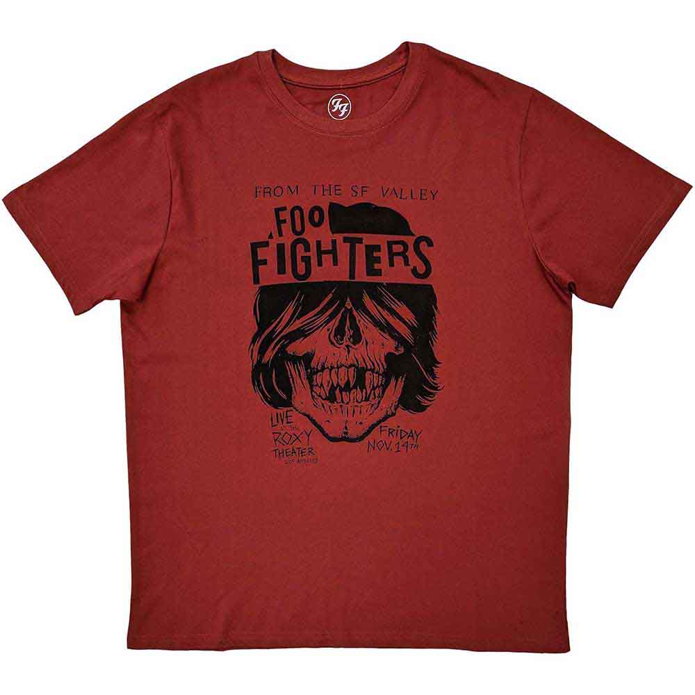 Black Foo Fighters t-shirt, “SF Valley” design, size XX-Large.