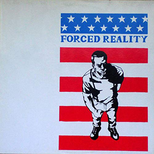 Vinyl record cover: black and white silhouette against a patriotic design.