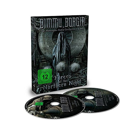 DVD cover for Dimmu Borgir’s “Forces Of The Northern Night” concert.