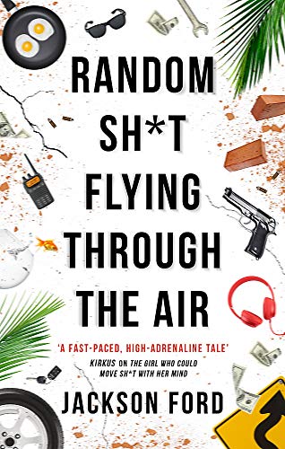 Book cover with scattered objects—bomb, gun, bricks—and bold title text.