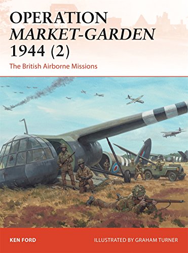 Book cover depicting WWII airborne troops and a glider in a field.