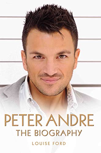 Book cover featuring portrait of Peter Andre and title "The Biography".