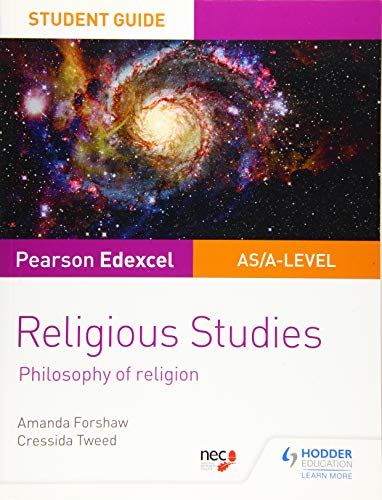 Book cover: "Religious Studies, Philosophy of Religion" with galaxy image.