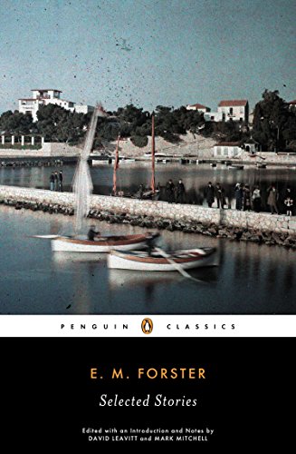 Book cover: “Selected Stories” by E.M. Forster, with a harbor scene.