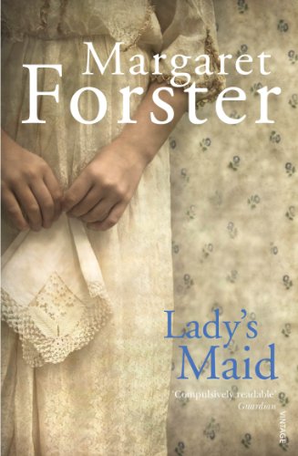 Book cover showing a person in a vintage lace dress holding a white handkerchief.