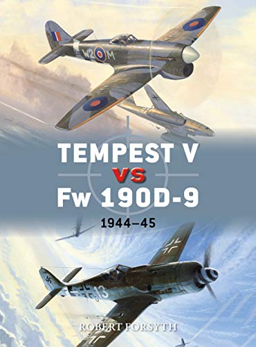 Book cover depicting a British Tempest V and German Fw 190D-9 fighter planes.