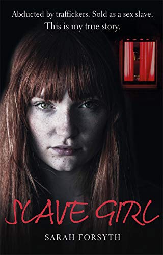 Book cover showing a young woman with auburn hair and a red-lit window behind.