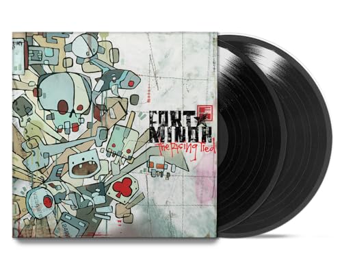 Fort Minor “The Rising Tied” vinyl record with illustrated cover art.