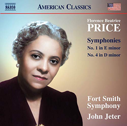 CD cover featuring portrait of composer Florence Price and text details.