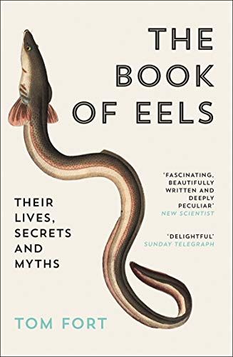 Book cover featuring an illustrated, winding eel and bold title text.