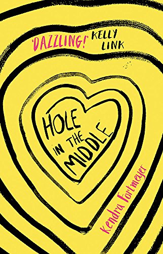 Yellow book cover with a black heart shape and a hole inside.