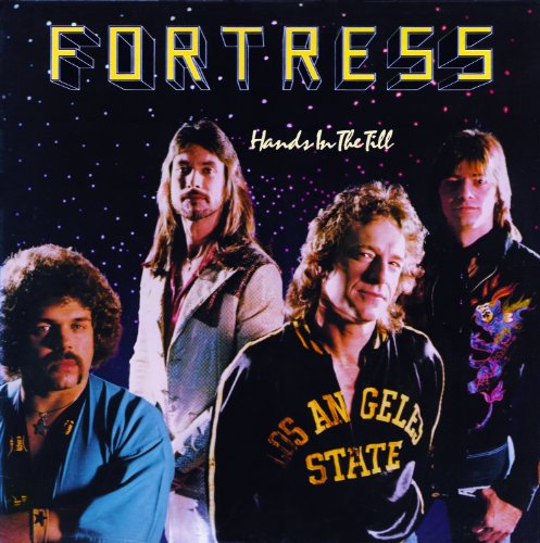 CD cover for Fortress’ “Hands In The Till” featuring four men.