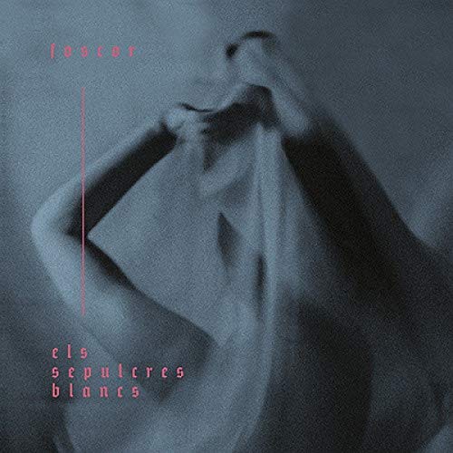 Blurry album cover featuring a figure draped in white fabric.