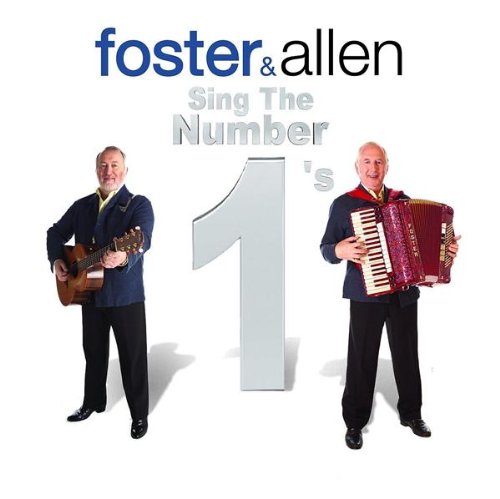 Foster & Allen album cover featuring two men with a large number one.
