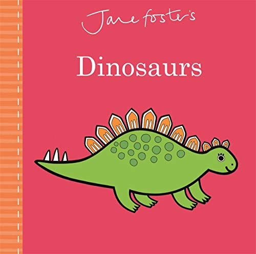 Book cover: "Jane Foster's Dinosaurs" with a green dinosaur illustration.