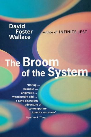 Book cover: “The Broom Of The System” with colorful overlapping circles.