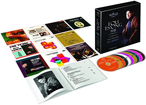 CD box set of Fou Tsong recordings with booklet and multiple discs.