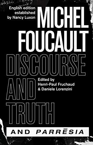 Book cover: "Discourse and Truth" and "Parresia" by Michel Foucault.