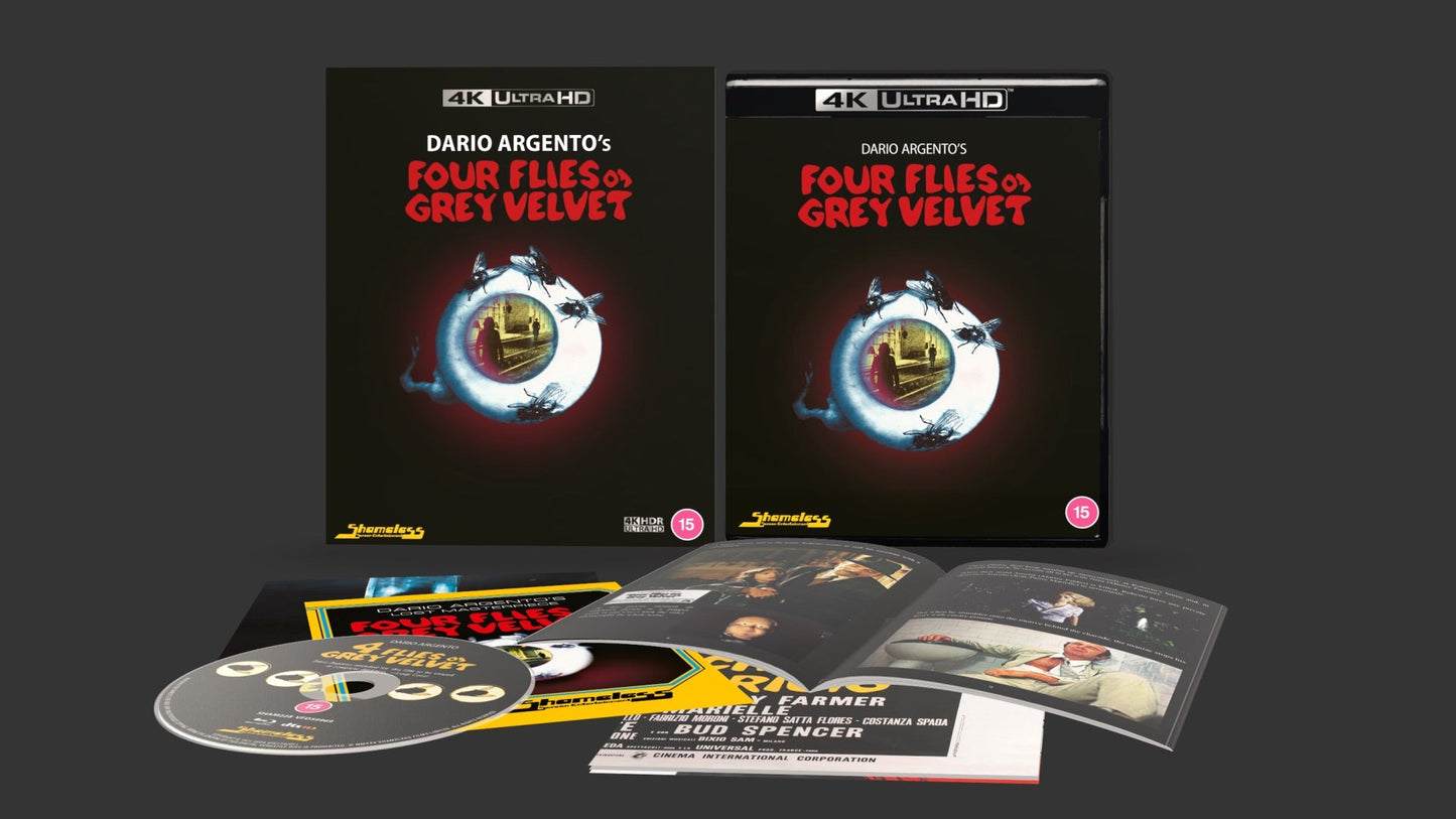 Four Flies on Grey Velvet [UHD HDR] [Blu-ray]