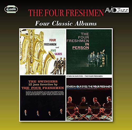 CD cover for “Four Freshmen - Four Classic Albums” featuring vintage album art.