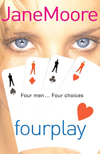 Book cover with woman’s eyes and playing cards depicting figures.