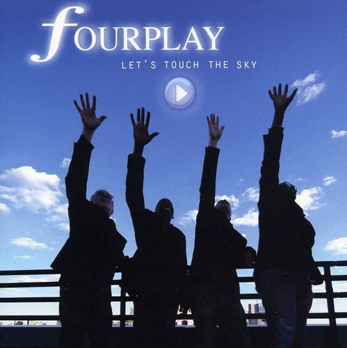 CD cover: silhouetted figures with arms raised against a blue sky.