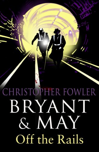 Book cover: two figures with flashlights walk into a dark tunnel.