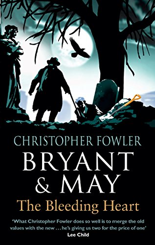Book cover: graveyard scene with figures, a bird, and full moon.