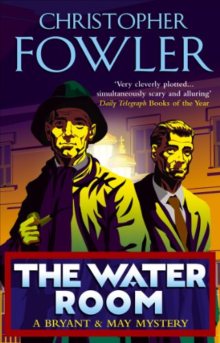 Book cover featuring two men in suits, with title "The Water Room.