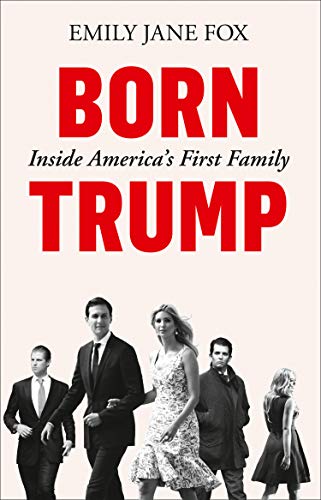 Book cover featuring the Trump family, with large red text "BORN TRUMP".