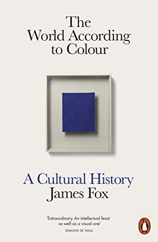 Book cover: “The World According to Colour” with a blue square image.