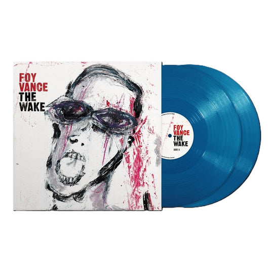 Vinyl record of Foy Vance’s “The Wake” with painted portrait cover.