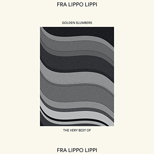 Album cover for Fra Lippo Lippi’s “Golden Slumbers” with wavy grey stripes.