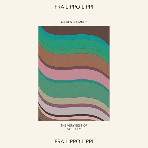 Fra Lippo Lippi “Golden Slumbers” CD cover with colorful stripes.