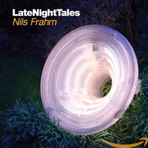 CD cover for Nils Frahm’s “Late Night Tales” with a spiral image.