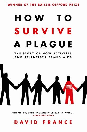 Book cover featuring the title and silhouettes of people holding hands on white background.