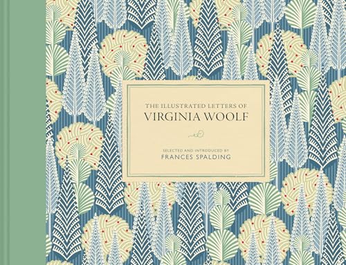 Book cover: “The Illustrated Letters of Virginia Woolf”, patterned background.