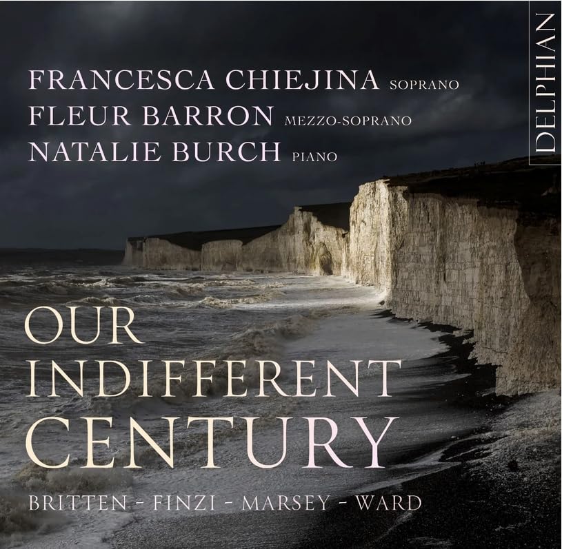 CD cover: stormy coastline with text listing artists and album title.
